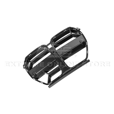 2021-Up BMW G80 M3 | G82 G83 M4 ACC | CSL Style Carbon Fiber Front Kidney Grille