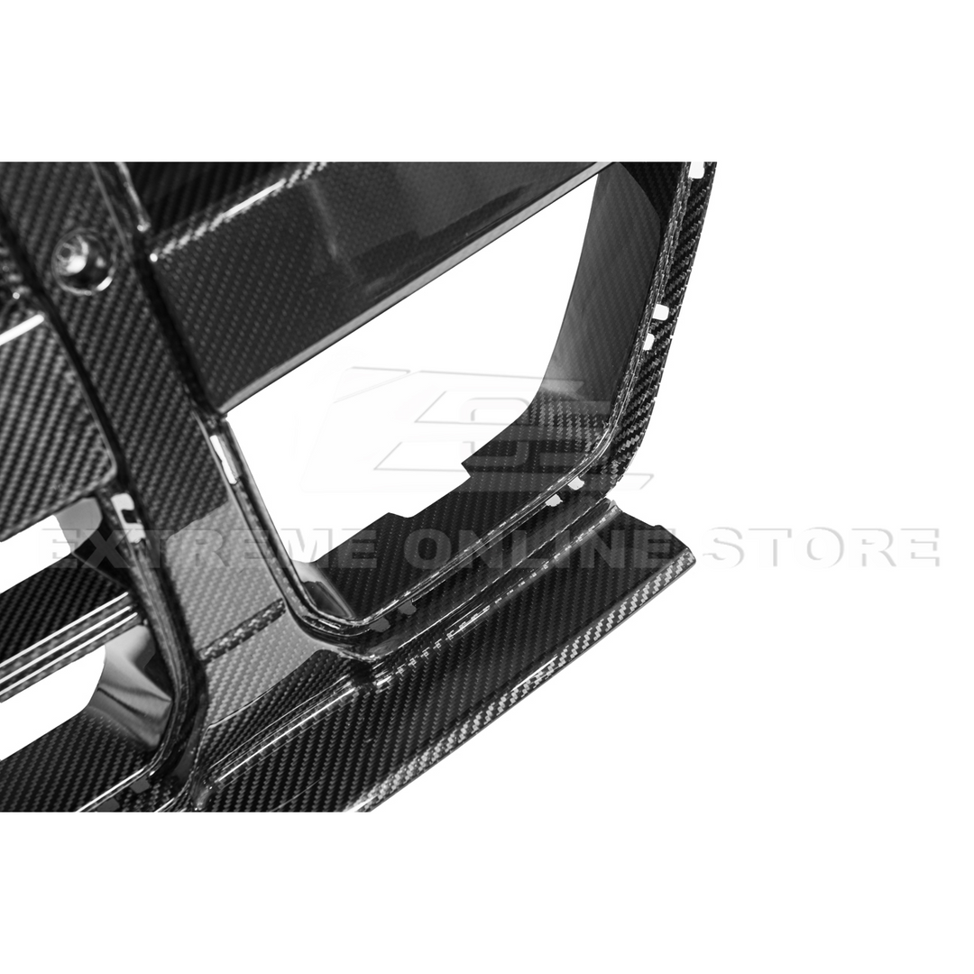 2021-Up BMW G80 M3 | G82 G83 M4 | CSL Style Carbon Fiber Front Kidney Grille