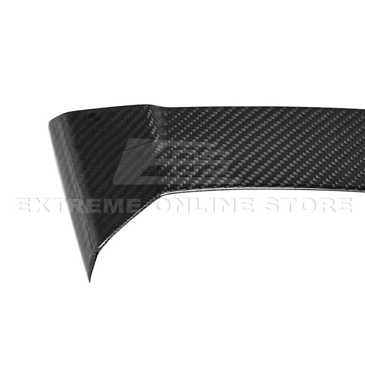 Corvette C8 DRY CARBON FIBER Upper Waterfall Speaker Cover