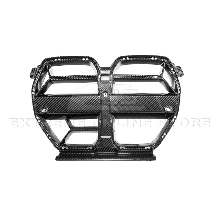 2021-Up BMW G80 M3 | G82 G83 M4 | CSL Style Carbon Fiber Front Kidney Grille