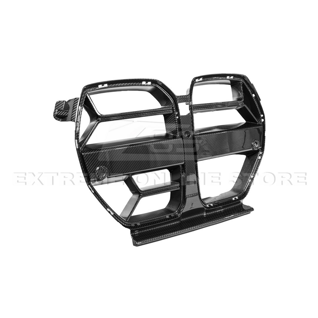 2021-Up BMW G80 M3 | G82 G83 M4 | CSL Style Carbon Fiber Front Kidney Grille