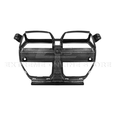 2021-Up BMW G80 M3 | G82 G83 M4 ACC | CSL Style Carbon Fiber Front Kidney Grille