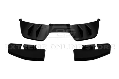 2015-17 Ford Mustang Performance Package 3Pcs Bumper Diffuser