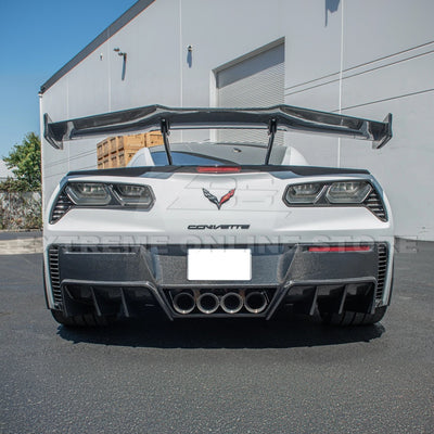 Corvette C7 Factory Finned Rear Diffuser