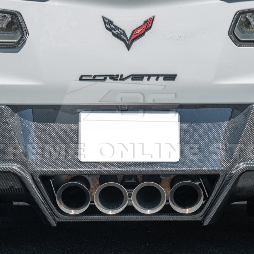 Corvette C7 Factory Finned Rear Diffuser