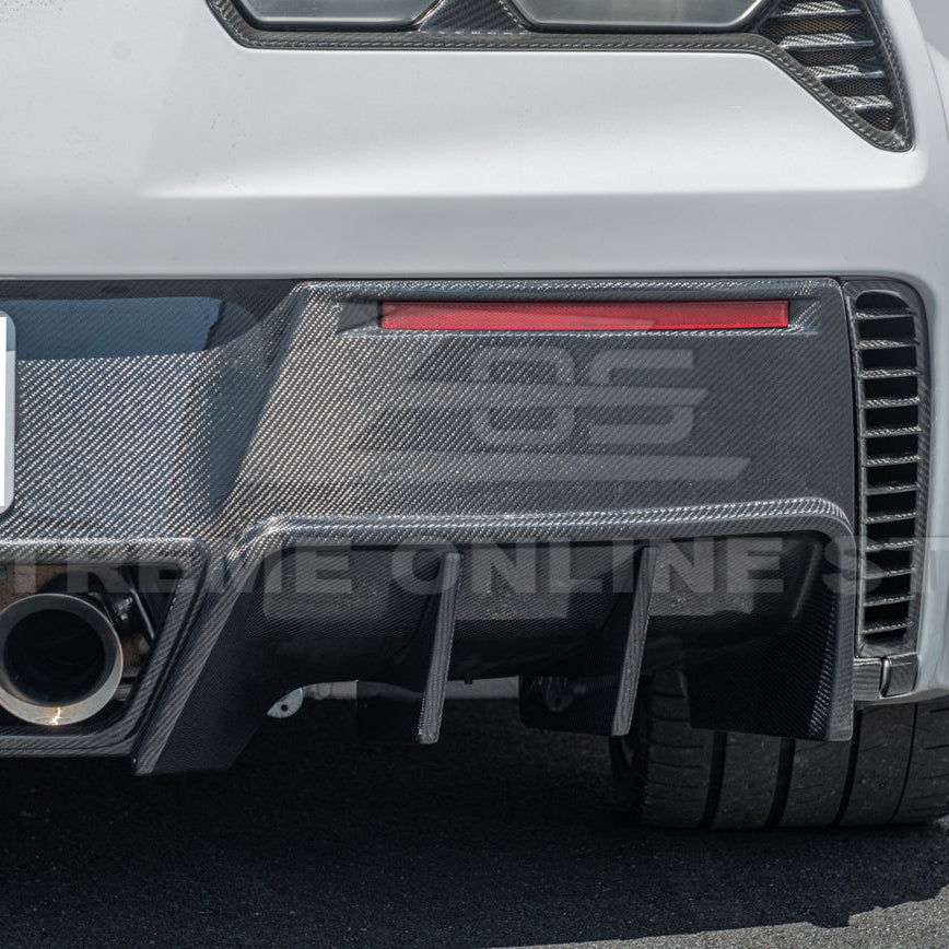 Corvette C7 Factory Finned Rear Diffuser