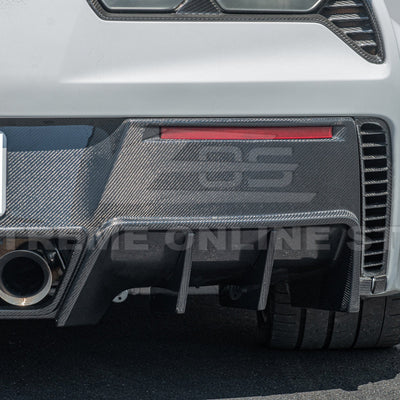 Corvette C7 Factory Finned Rear Diffuser