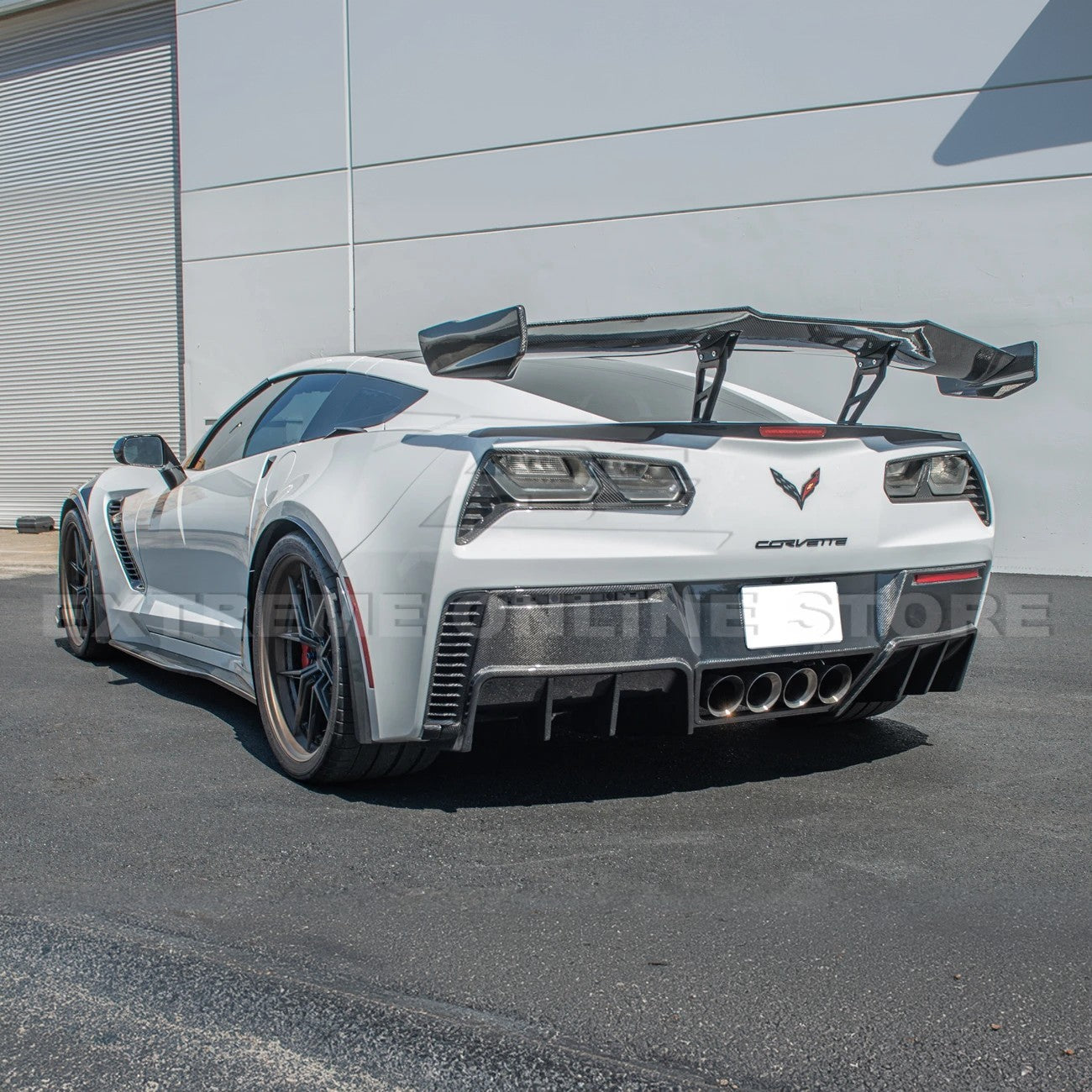 Corvette C7 Factory Finned Rear Diffuser