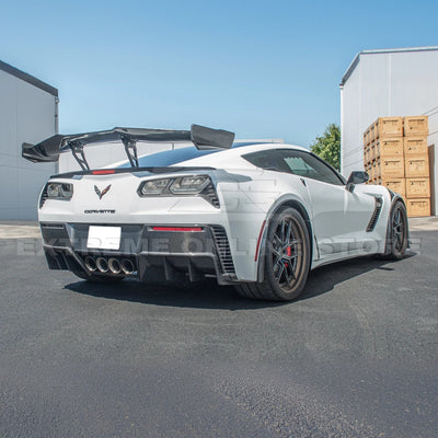 Corvette C7 Factory Finned Rear Diffuser
