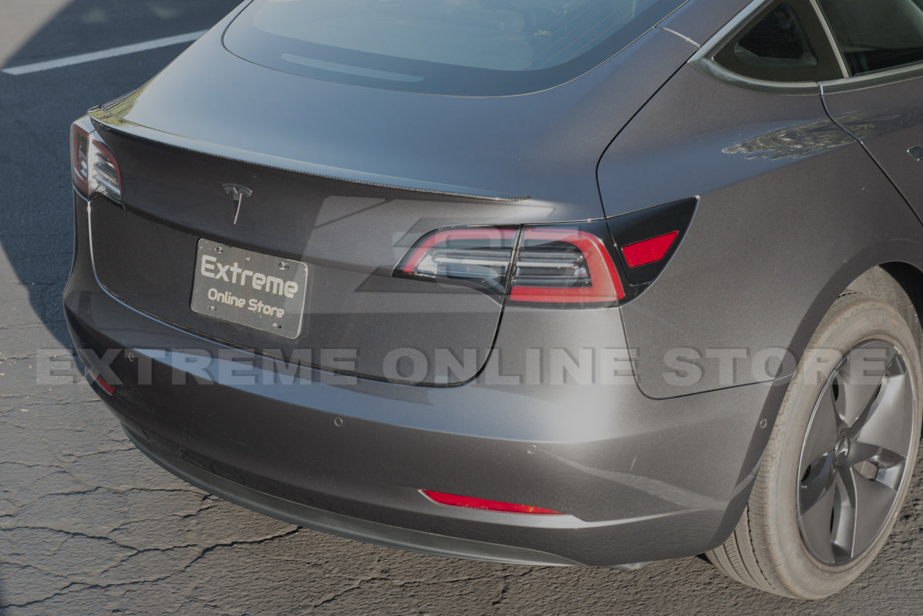 2017-Up 2017-Up Tesla Model 3 Performance Carbon Fiber Rear Spoiler
