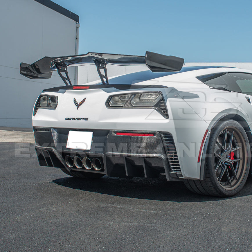 Corvette C7 Factory Finned Rear Diffuser