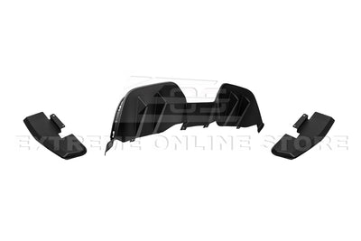 2015-17 Ford Mustang Performance Package 3Pcs Bumper Diffuser