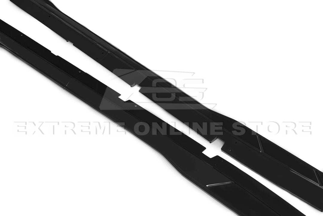 2015-Up Dodge Charger SRT Performance Front Splitter &amp; Rocker Panel