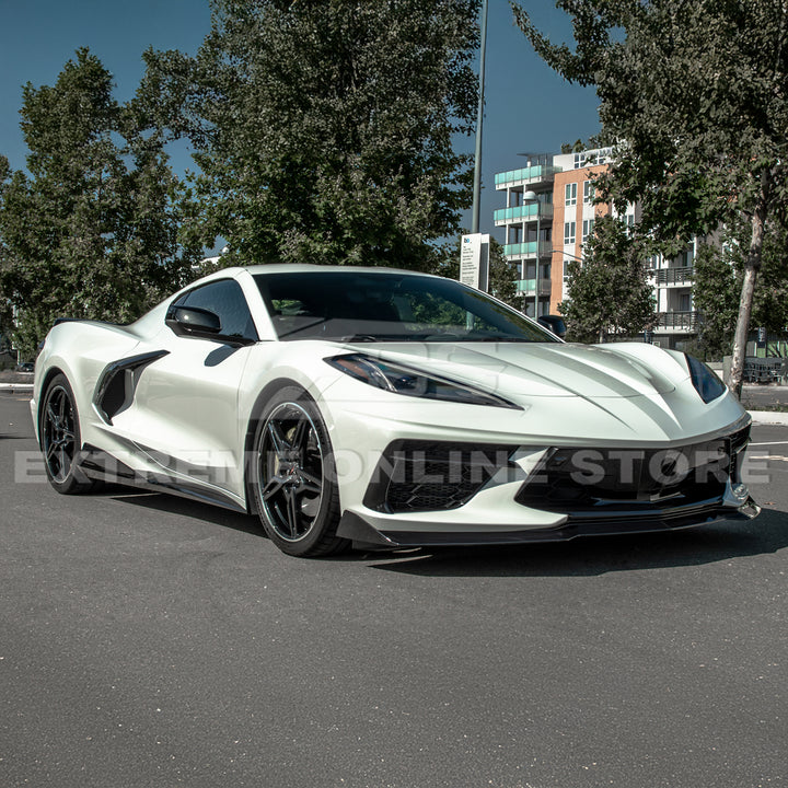 Corvette C8 Stingray Front Splitter &amp; Side Skirts [5VM Package]