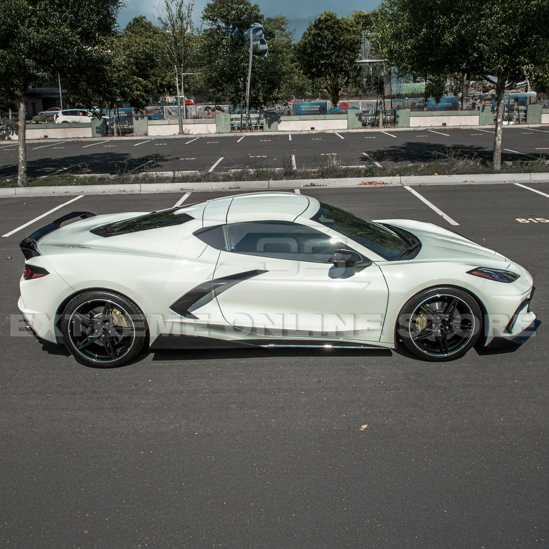 Corvette C8 Stingray Front Splitter &amp; Side Skirts [5VM Package]