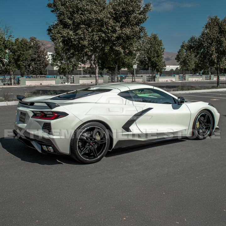 Corvette C8 Stingray Front Splitter &amp; Side Skirts [5VM Package]