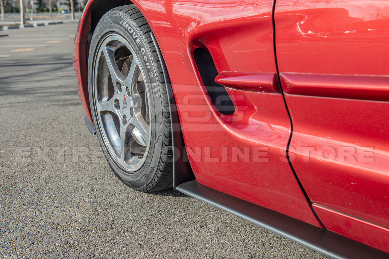 Chevrolet Corvette C5 Carbon Fiber Front Splitter & Side Skirts