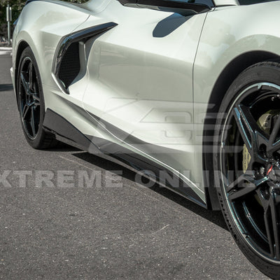 Corvette C8 5VM Front Splitter (2-Piece Version) & Side Skirts