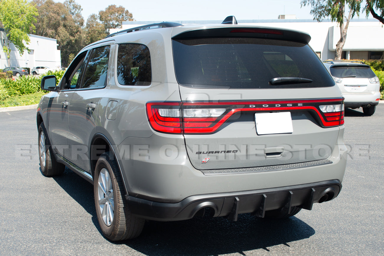 Ford Durango Rear 2014-Up Dodge Durango Rear Bumper Dual Tips Diffuser – Extreme Online Store