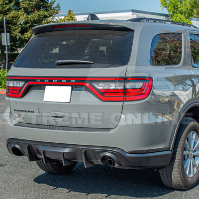 2014-Up Dodge Durango Track Package Rear Dual Tips Diffuser