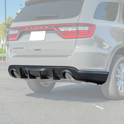 2014-Up Dodge Durango Track Package Rear Dual Tips Diffuser