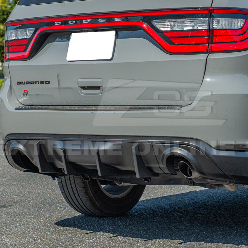 2014-Up Dodge Durango Track Package Rear Dual Tips Diffuser