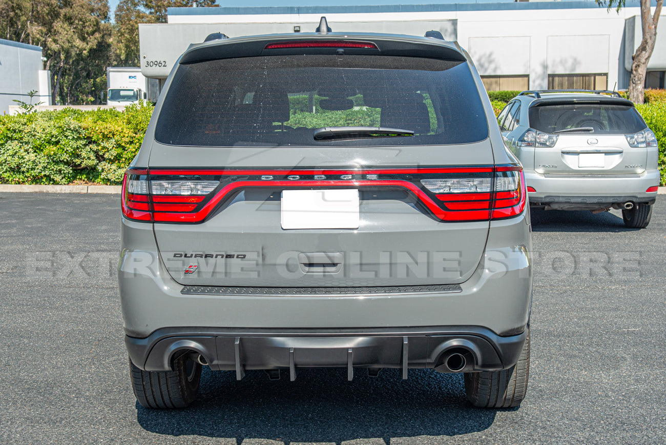 Ford Durango Rear 2014-Up Dodge Durango Track Package Rear Dual Tips Diffuser