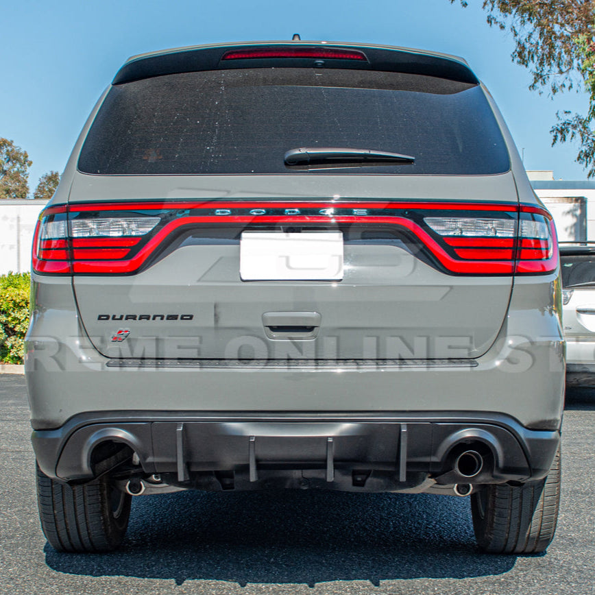 2014-Up Dodge Durango Track Package Rear Dual Tips Diffuser