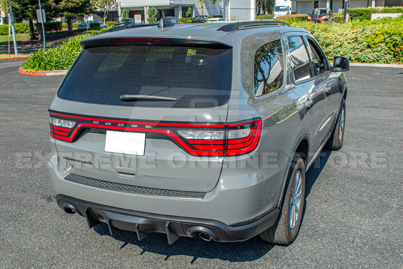 Ford Durango Rear 2014-Up Dodge Durango Track Package Rear Dual Tips Diffuser