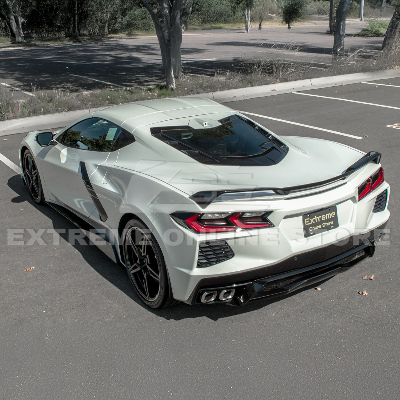 Chevrolet Corvette C8 Z51 Wickerbill Rear Trunk Spoiler Wing