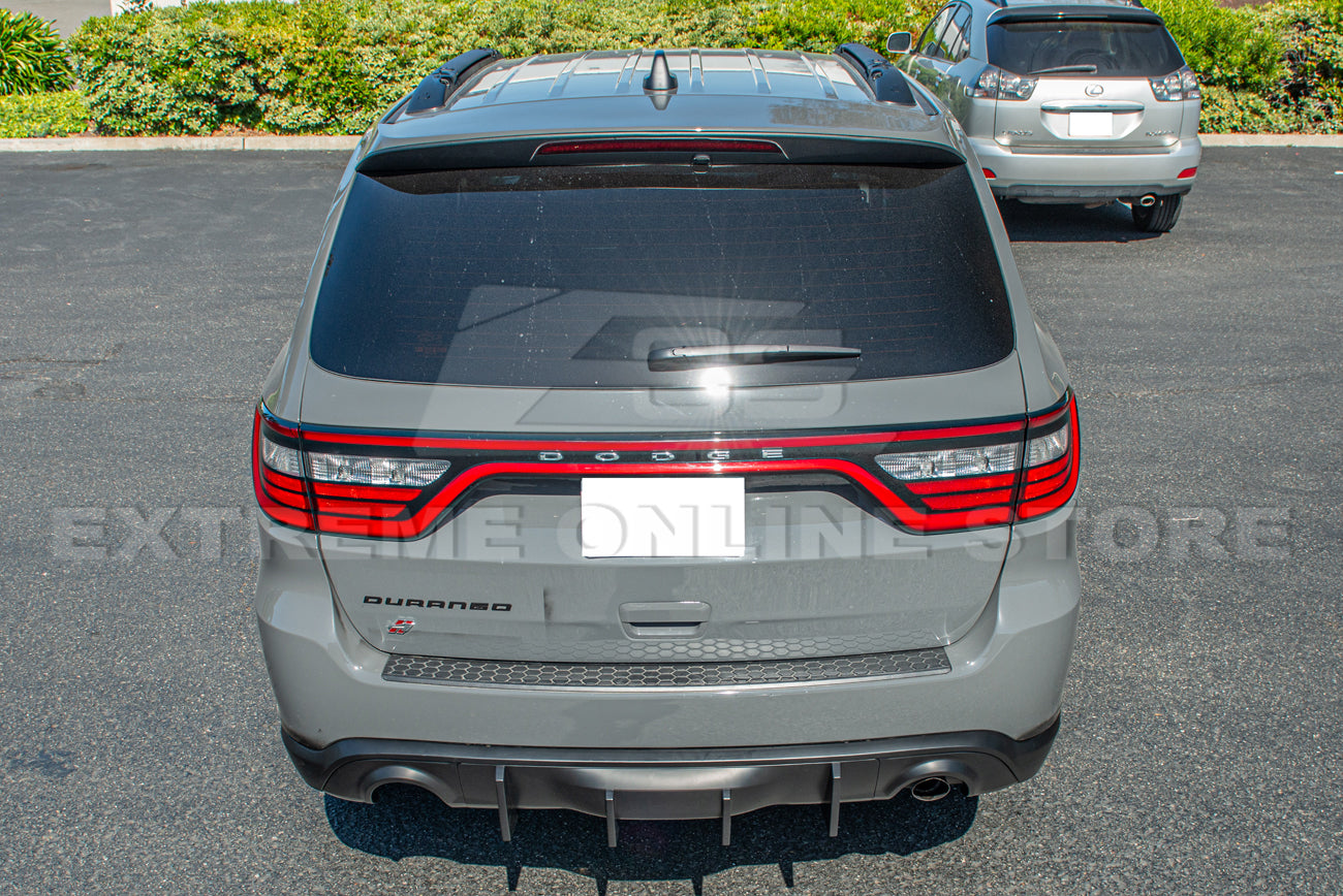 2014-Up Dodge Durango Track Package Rear Dual Tips Diffuser
