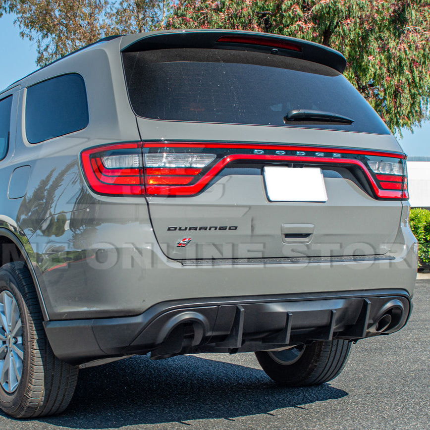 2014-Up Dodge Durango Track Package Rear Dual Tips Diffuser