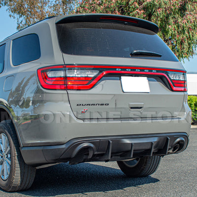 2014-Up Dodge Durango Track Package Rear Dual Tips Diffuser