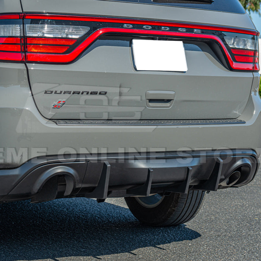 2014-Up Dodge Durango Track Package Rear Dual Tips Diffuser