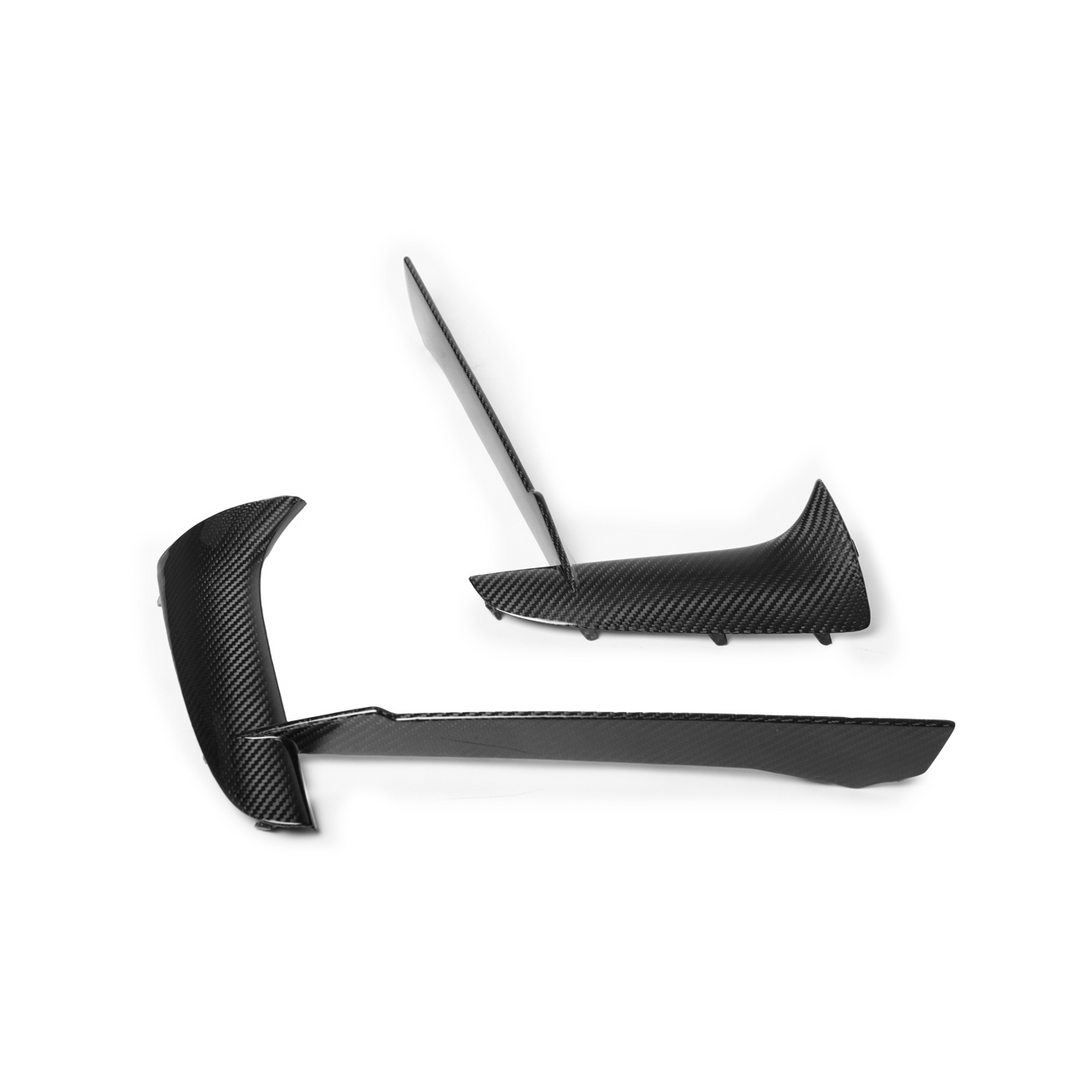 Chevrolet Corvette C8 DRY CARBON FIBER Front Grille Insert