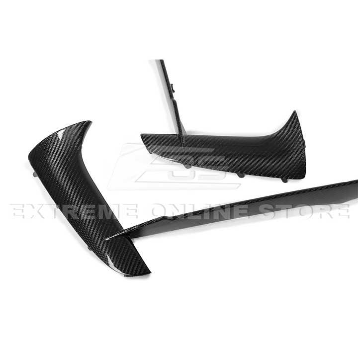Chevrolet Corvette C8 DRY CARBON FIBER Front Grille Insert