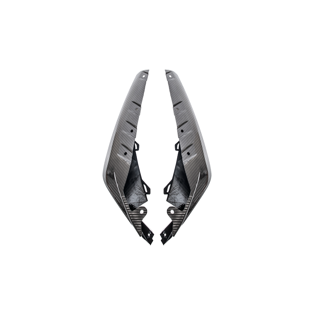 21-Up BMW G82 G83 M4 Carbon Fiber Extended Front Side Splitter