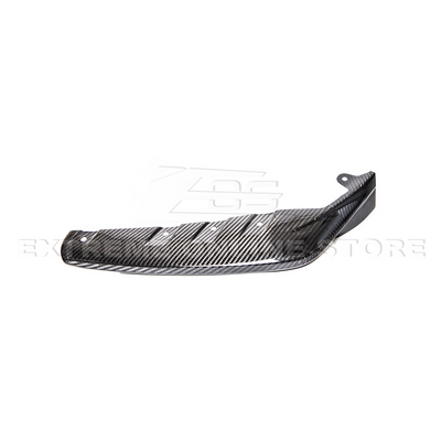 21-Up BMW G82 G83 M4 Carbon Fiber Extended Front Side Splitter