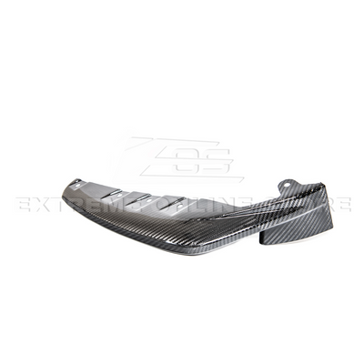 21-Up BMW G82 G83 M4 Carbon Fiber Extended Front Side Splitter