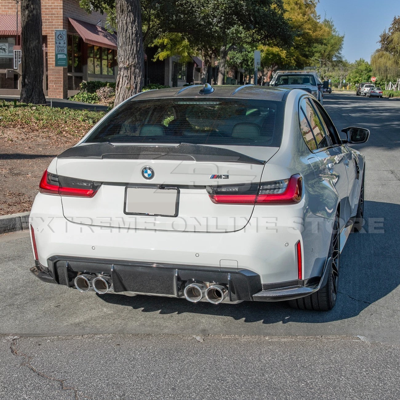 2021-Up BMW  G80 M3 M-Performance Rear Lip Fits Apron Splitter