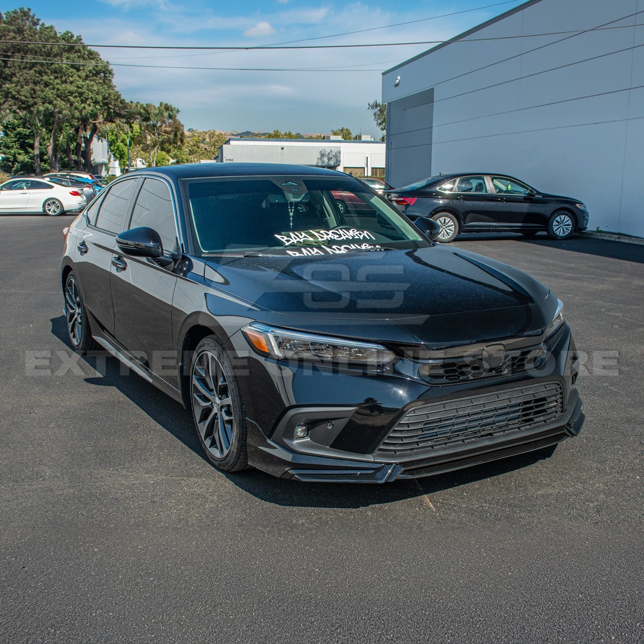 2022-Up Honda Civic Hatchback & Si Type-R Package Front Bumper Grille Cover