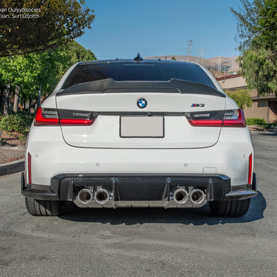 2021-Up BMW  G80 M3 M-Performance Rear Lip Fits Apron Splitter