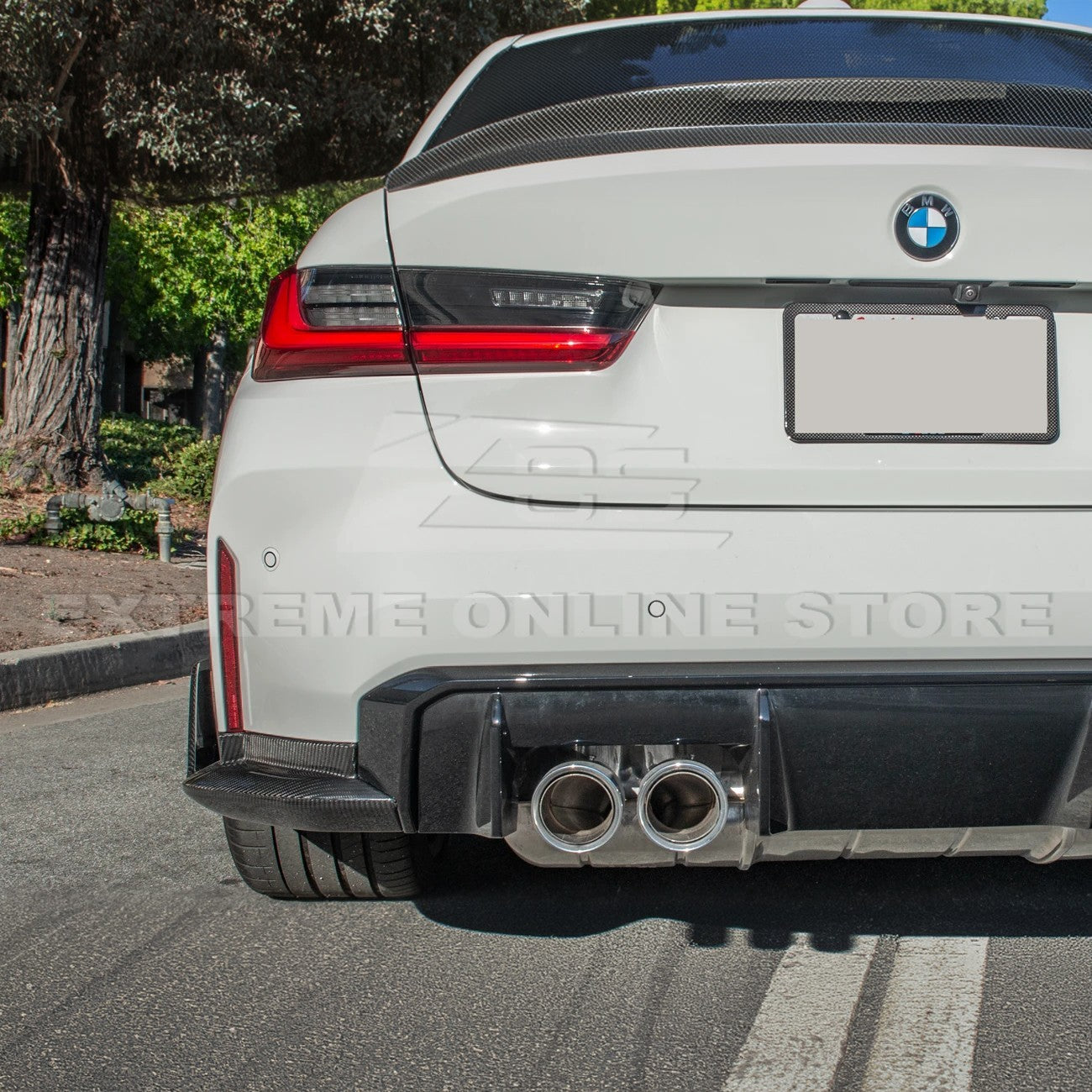 2021-Up BMW  G80 M3 M-Performance Rear Lip Fits Apron Splitter