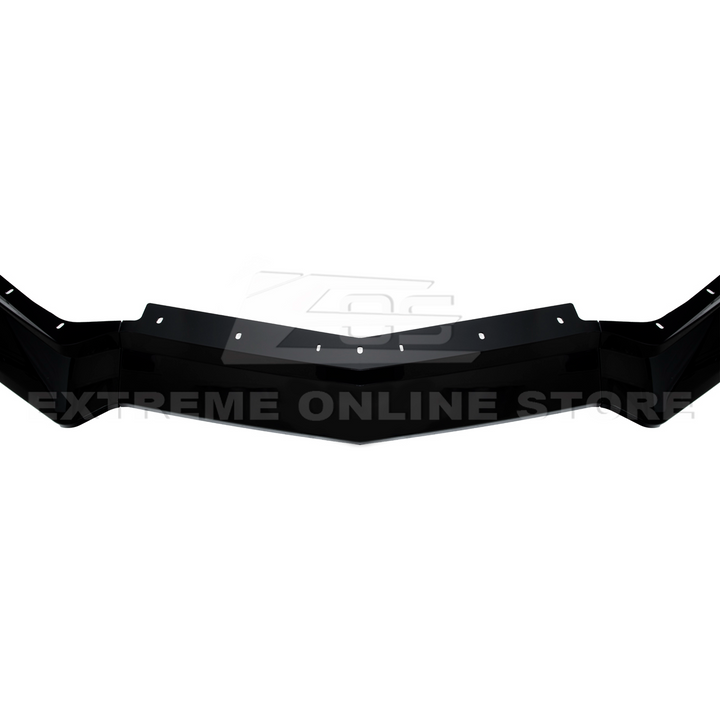 Corvette C8 Stingray Front Splitter [5-Piece Extended Version]