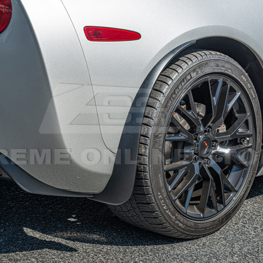 Chevrolet Corvette C6 Base Front &amp; Rear Splash Guards Mud Flaps
