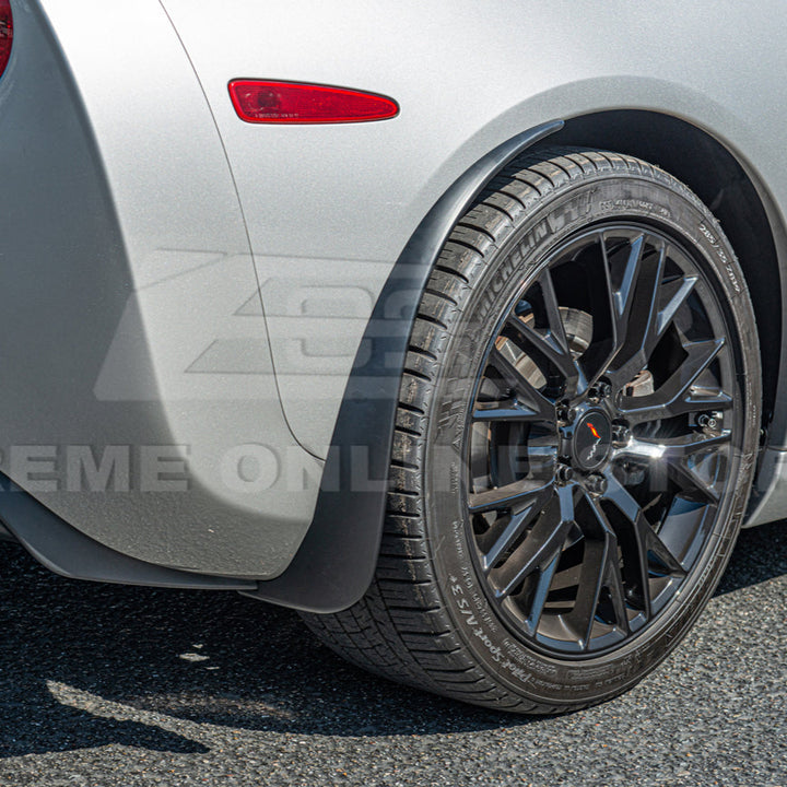 Chevrolet Corvette C6 Base Rear Splash Guards Mud Flaps