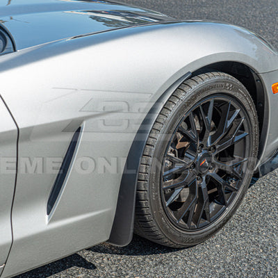 Chevrolet Corvette C6 Base Front & Rear Splash Guards Mud Flaps