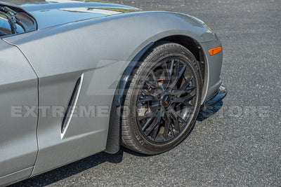 Chevrolet Corvette C6 Base Front Guards Mud Flaps