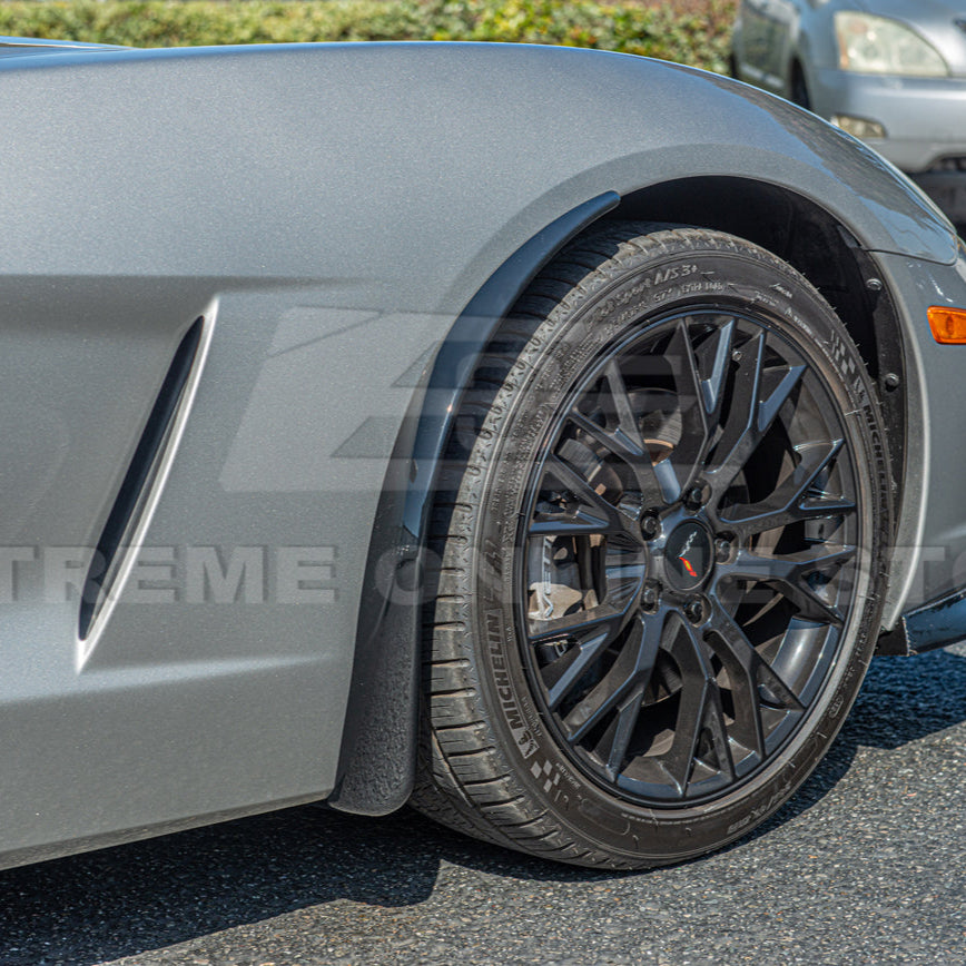 Chevrolet Corvette C6 Base Front & Rear Splash Guards Mud Flaps