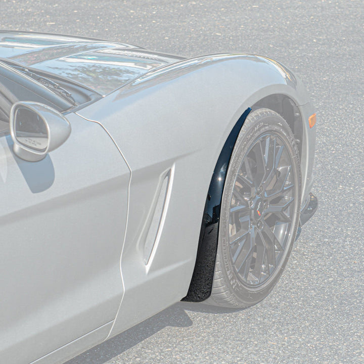 Chevrolet Corvette C6 Base Front Guards Mud Flaps